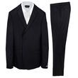 GEOFFREY BEENE TALL PLAIN BLACK SUIT