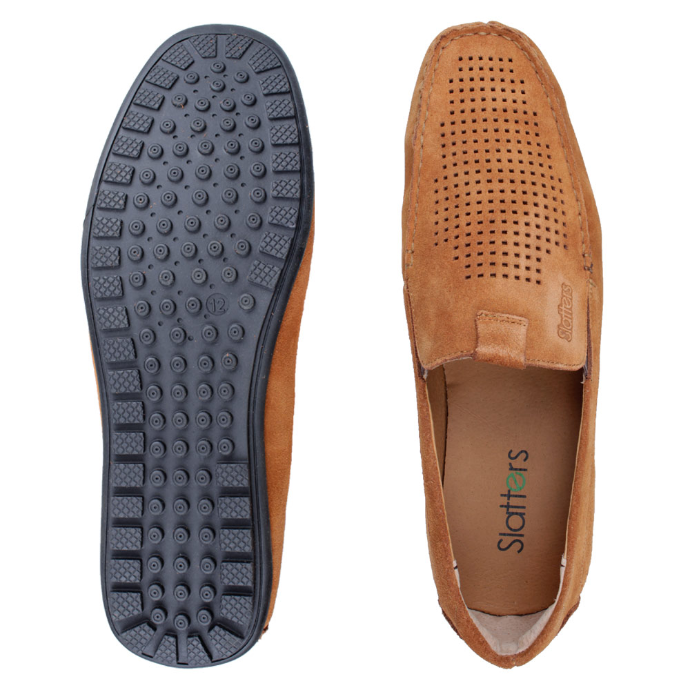 SLATTERS DODGE SLIP ON BOAT SHOE - MEN’S CASUAL SHOES | BIG SIZE SHOES ...