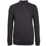 KAM TALL LONG SLEEVE POLO -tall range-TALL GUY