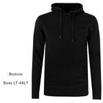 KAM TALL FIT PLAIN HOODY-tall range-TALL GUY