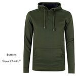 KAM TALL FIT PLAIN HOODY-tall range-TALL GUY