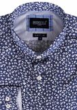 BROOKSFIELD TALL FIT FLORAL L/S SHIRT-tall range-TALL GUY