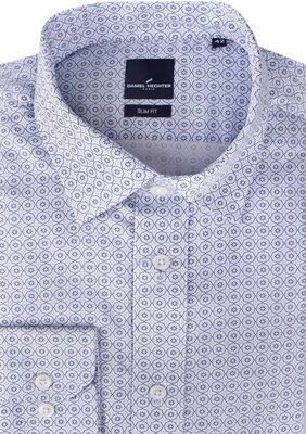 DANIEL HECHTER CIRCLE FLOWER L/S SHIRT -tall range-TALL GUY