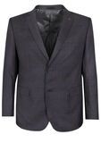 OLIVER 28902 BLUE LINE CHECK SPORTCOAT-tall range-TALL GUY