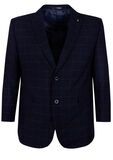 OLIVER FINE CHECK SPORTCOAT-tall range-TALL GUY