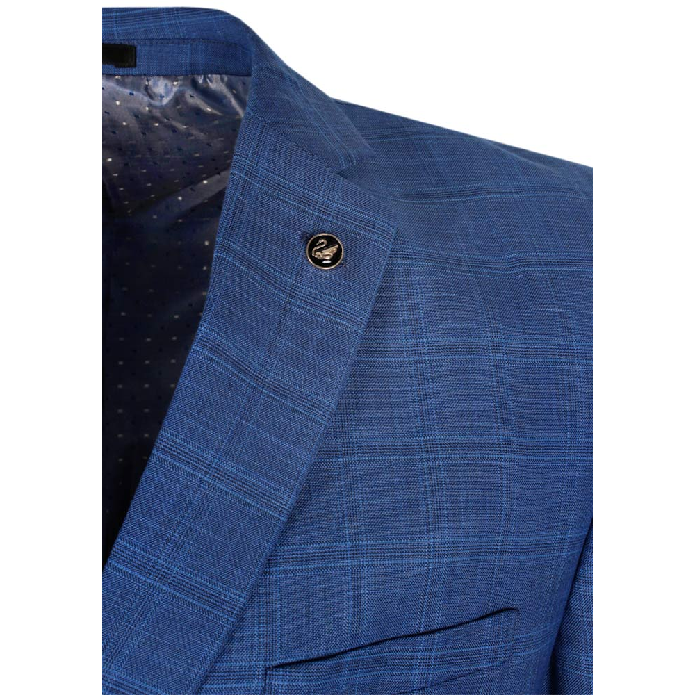 OLIVER 27901 SELF CHECK SPORTCOAT TALL MENS SUITS EXTRA LONG SUITS