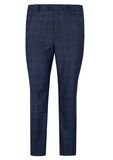 OLIVER 33217-17  CHECK SUIT TROUSER-oliver-TALL GUY