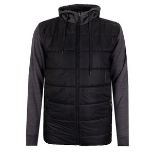 KAM TALL FIT HYBRID HOODIE JACKET-tall range-TALL GUY