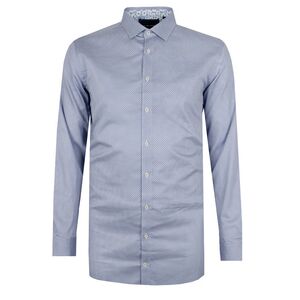 BROOKSFIELD CIRCLE-CEL TALL L/S BUSINESS SHIRT -tall range-TALL GUY