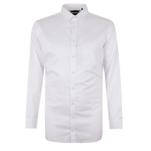 BROOKSFIELD DIAMOND 44 TALL L/S BUSINESS SHIRT-tall range-TALL GUY