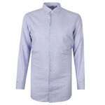 BROOKSFIELD 71 MINI CHECK LS/S BUSINESS SHIRT-tall range-TALL GUY