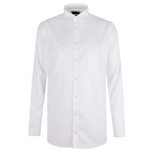 BROOKSFIELD 614 TEX DIA TALL L/S BUSINESS SHIRT-tall range-TALL GUY